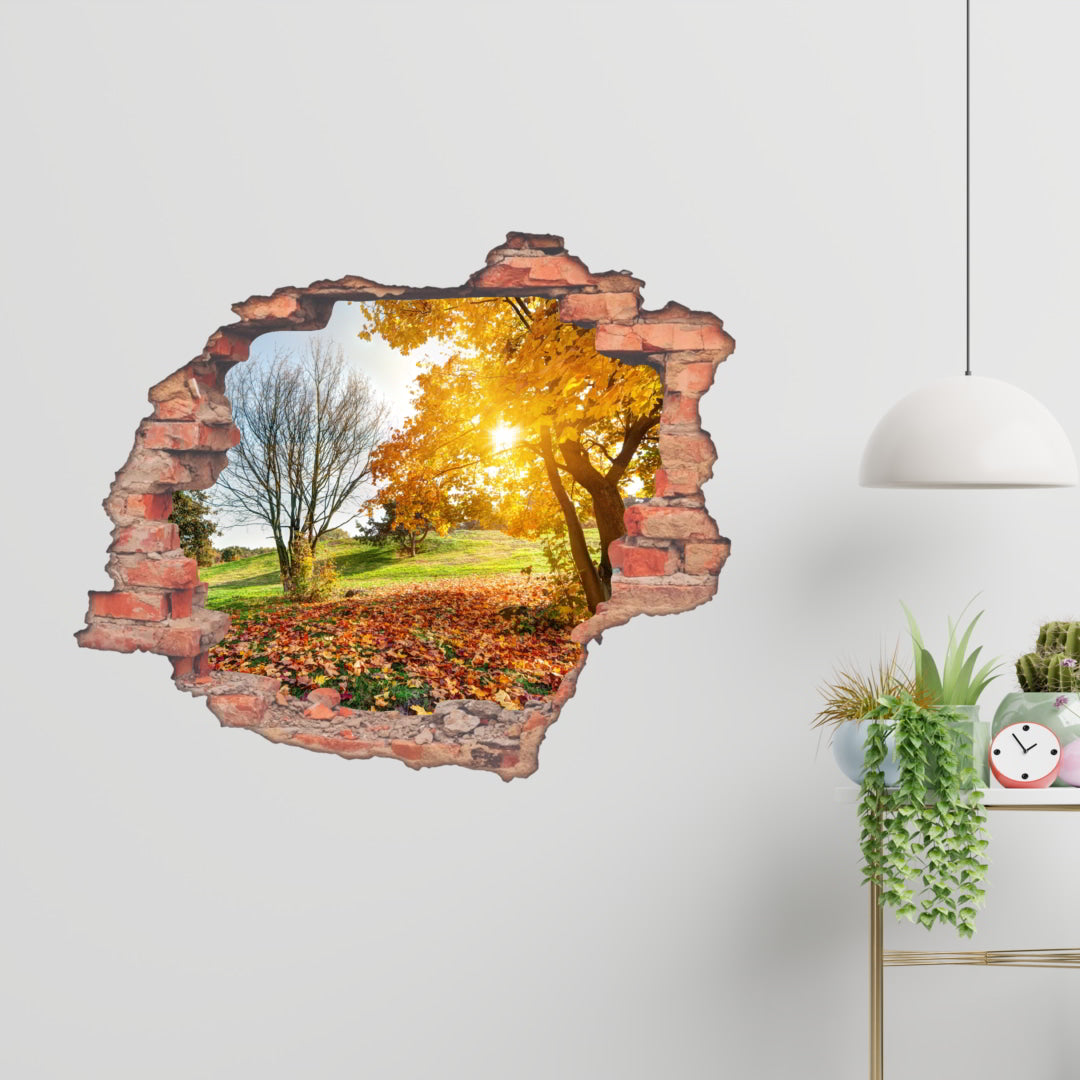 Wall Sticker-Hole Brick Sticker