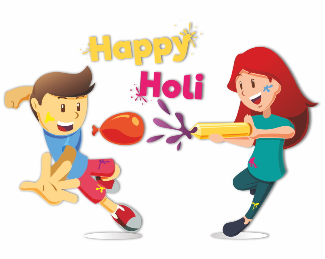 Holi Wall Sticker Vinyl